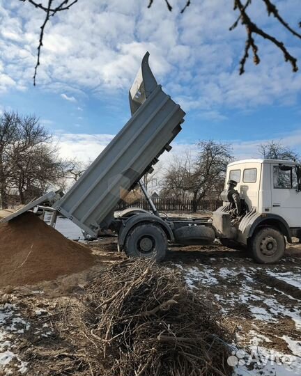 Песок карьерный с доставкой