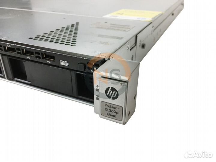 Сервер HP DL360p Gen8 4LFF 2x E5-2670 64GB 750W