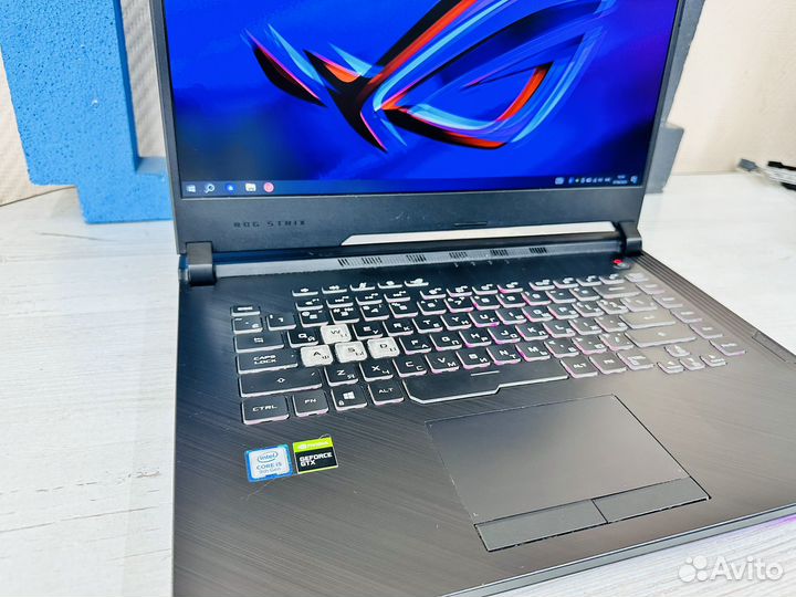 Игровой ноутбук asus ROG i5 GTX 1650