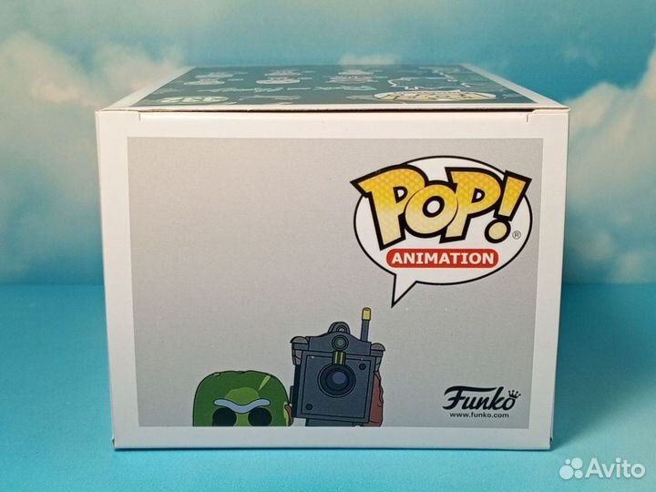 Funko Pop Pickle Rick with laser №332