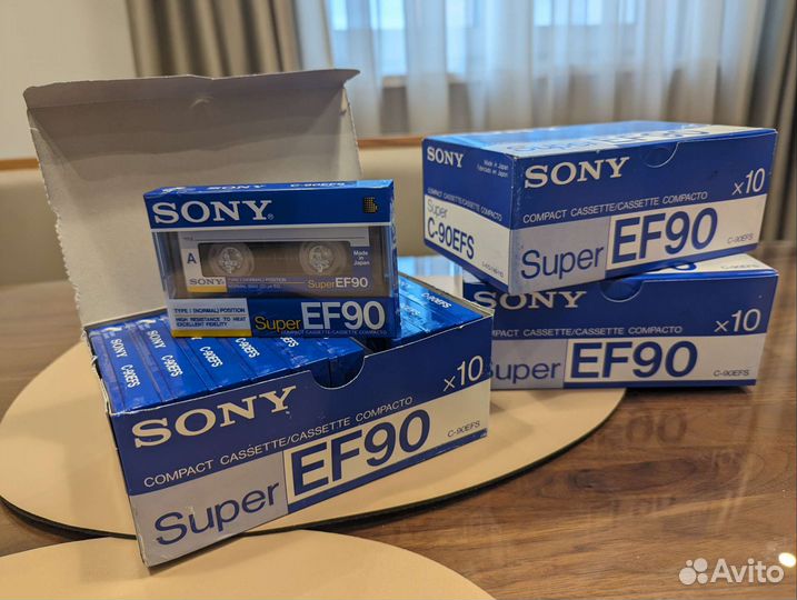 Аудиокассета Sony Super EF90