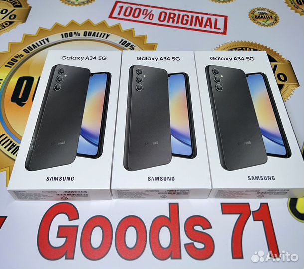 Samsung Galaxy A34, 6/128 ГБ