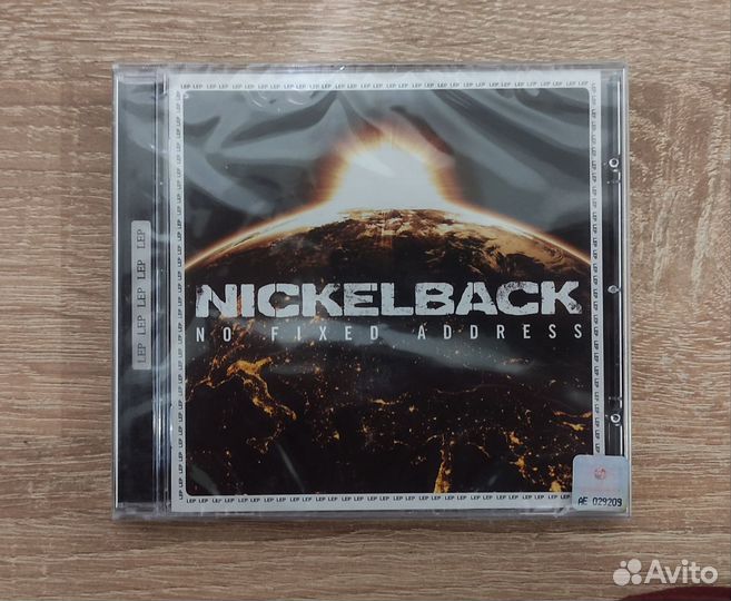 Диск Nickelback No Fixed Address. Лицензия