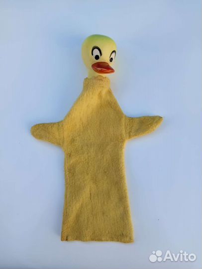 Оригинальная кукла на руку Schnatterinchen из ГДР