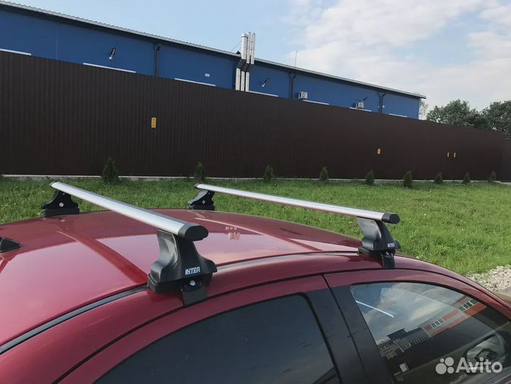 Багажник на крышу Skoda Octavia A7 аэродинамика