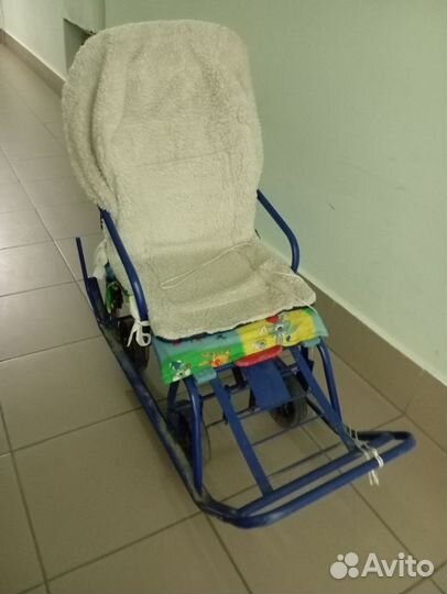 Сани на колесах