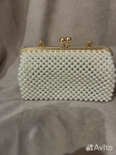 Сумка с фермуаром ручной работы