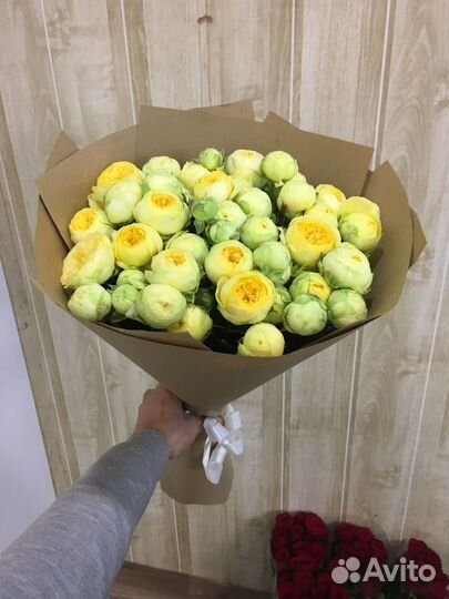 Цветы букеты 101 роза