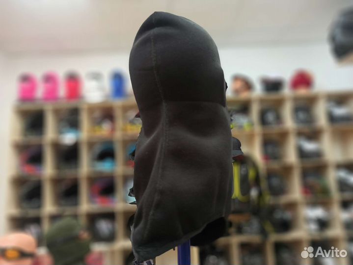 Теплый подшлемник трикотажный