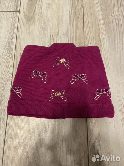 Шапка для девочки весна р. 54-56