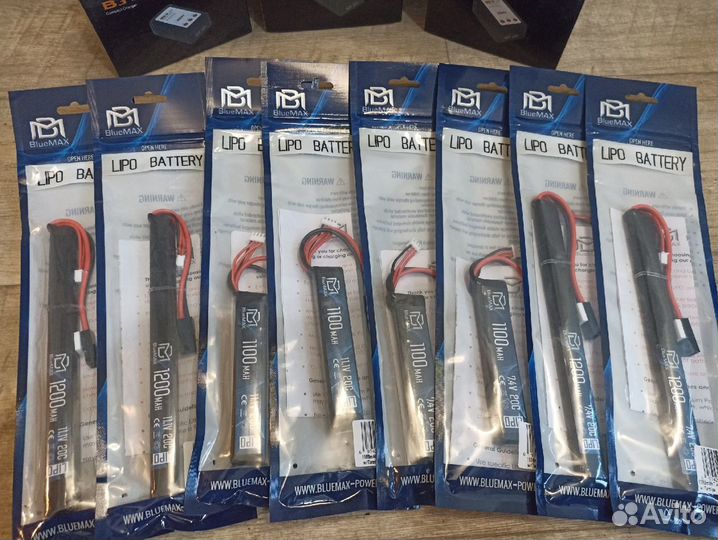 Аккумуляторы зарядки для страйкбола липо Li-po