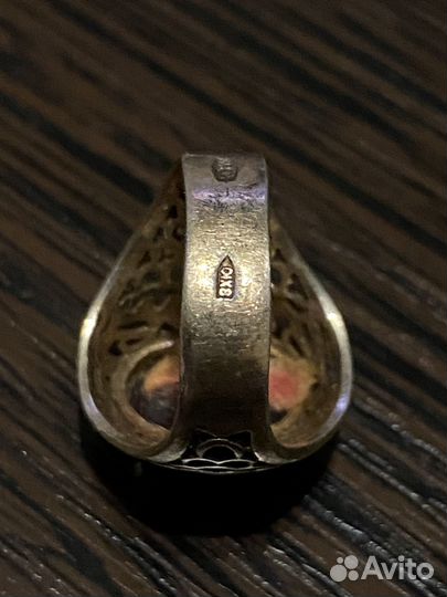 Перстень серебро СССР