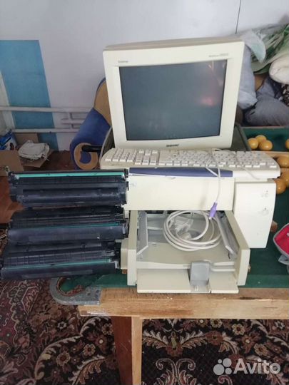Манитор, клавиатура, принтер