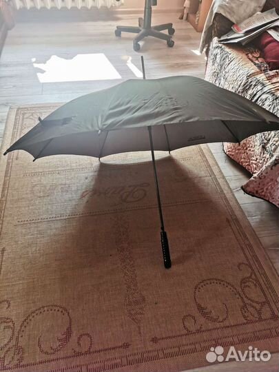 Зонт трость черный