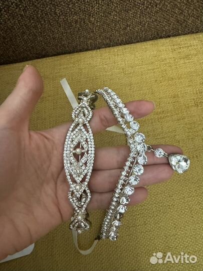 Бижутерия колье серьги браслет диадема