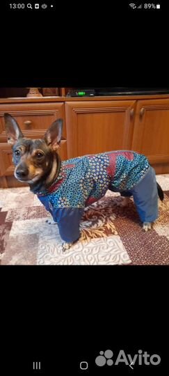 Комбез на флисе,б.у.,40см