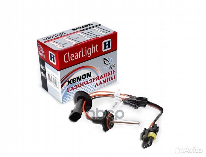 Лампа ксеноновая H3 4300K (2шт.) clearlight LCL