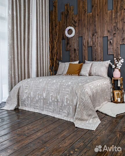 Покрывало адриан лаванда новое плед на кровать