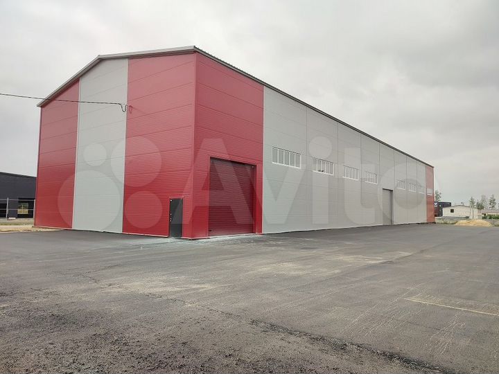 Пр-во с кран-балками, 1080 м² и территорией 2000м²