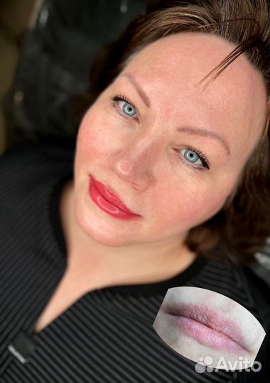 Перманентный макияж бровей, губ и век