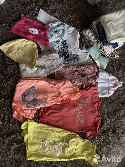Одежда для девочки пакетом 62-74