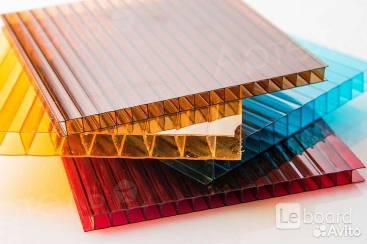 Поликарбонат сотовый 6 мм