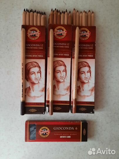 Карандаши профессиональные Джоконда набор 6шт