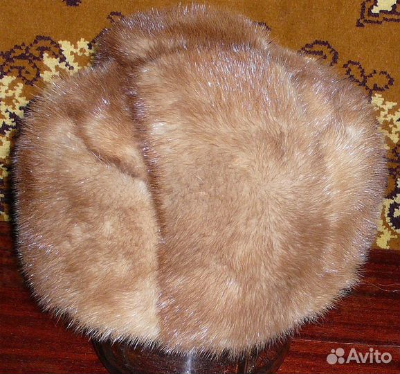 Норковая шапка новая