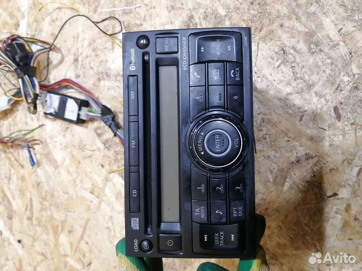 Магнитола Ниссан Кашкай J10 Кода нет