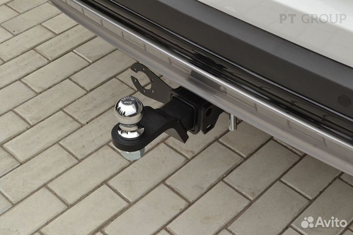 Фаркоп тсу под квадрат для geely Tugella 2020