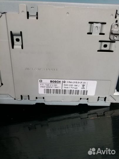 Оригинальная магнитола VAG rcd 310 Bosch