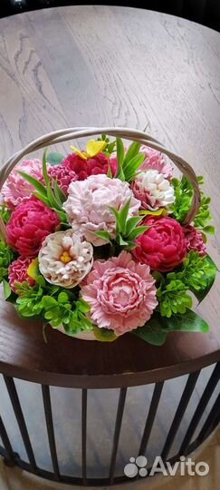 Букет цветов из мыла