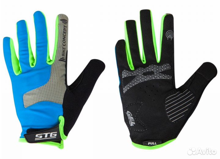 Велосипедные перчатки STG AL-05-1871 p.XL