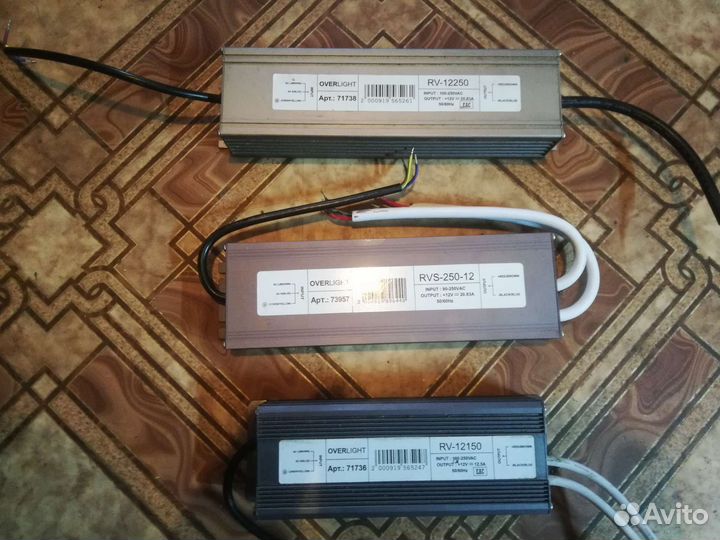 Блок питания 12v для светодиодной ленты