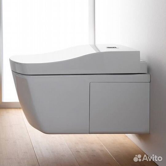 Toto Neorest EW Унитаз подвесной 42.3x66.6x41см, безободковый, cefiontect, Tornado Flush цвет: белый