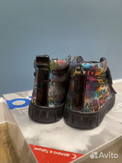 Ботинки демисезонные для девочки 24 размер Kapika