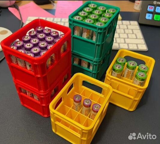 Коробка для батареек аа/ааа/9V/18650 и др