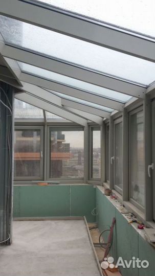 Безрамное остекление веранд беседок и террас