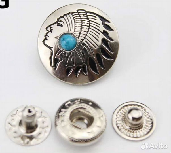 Металлическая кнопка