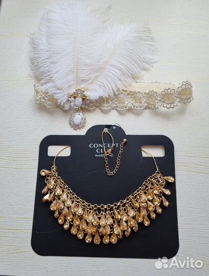 Ожерелье, украшение с камнями