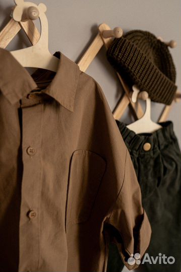 Рубашка оверсайз