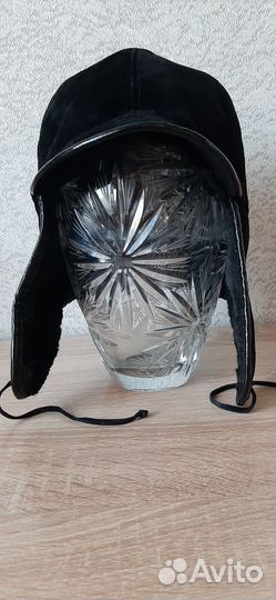 Шапка зимняя женская(натуральная замша)р.54-56