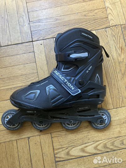 Роликовые коньки reaction soft boot pro