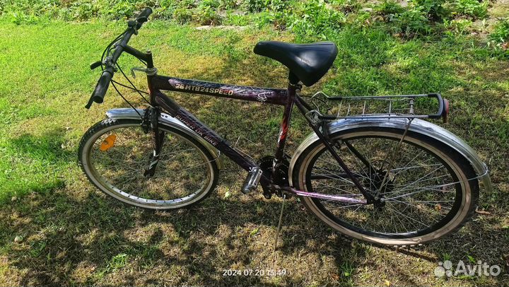 Велосипед горный super ok bike 26 mtb, 24 speed