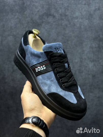 Зимние мужские кеды Boss (39-44)