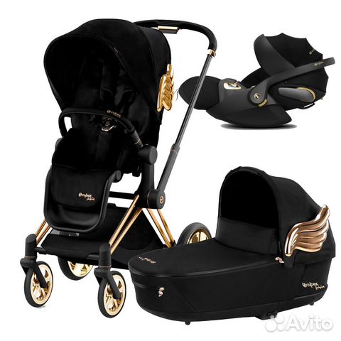 Новая коляска 3в1 Cybex Priam IV JS Wings