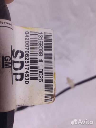 Проводка двери Opel Astra H Gtc хэтчбек