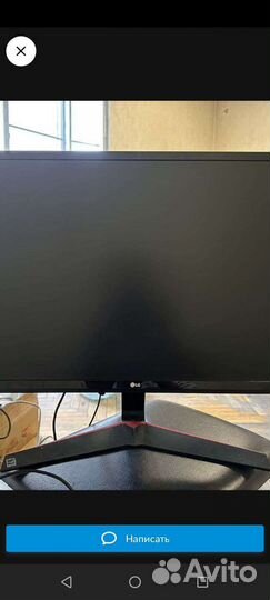 Монитор LG 27 75гц fhd