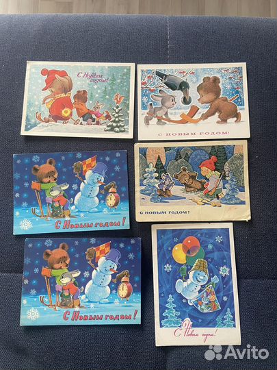 Открытки Зарубин разные