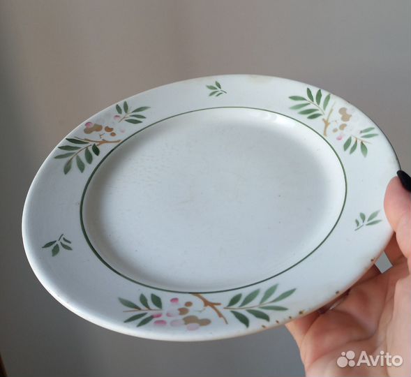 Тарелки зик Конаково СССР